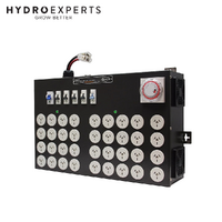 Hortitek Light Management Unit (LMU) - 32 Outlet + 4 Live | 16 On / 16 Off | 100A