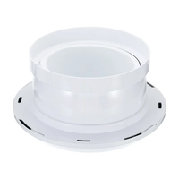 ABS Plastic Adjustable Circular Ball Jet Air Diffusers - [Flange Size: 300MM (12