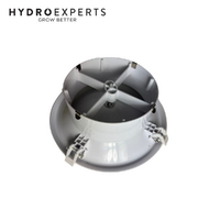 Round Ceiling Circular Air Diffuser - White | [Flange Size: 300MM (12