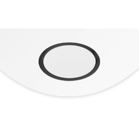 Round Ceiling Frameless White Air Diffuser - 200MM (8“ Inch) | Paintable Air Vent