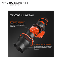 Spider Farmer EC Exhaust Ventilation Inline Fan - 150MM (6