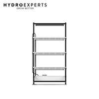 Pro Leaf Vertical Hydroponics Grow System - 1M | w/ Irrigation Water Pump & Timer & LED Bars
