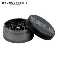 Kannastor 4 Piece Solid Body Herb Grinder - Gunmetal [Size: 64MM]