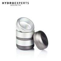 Kannastor GR8TR V2 Solid Body 56MM Herb Grinder - [Colour: Matte Silver]
