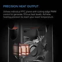 AC Infinity Environmental Plant Heater Thermoforge T3 – Smart VPD Controls | 10 Heat Levels | 530W