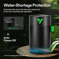 Vivosun Aerostream Humidifier - UO75 | USB powered | 750ML Water Tank | 2 Mist Mode