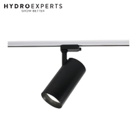 30W LED Grow Light - Black [Option: 1 Head + 1M Track]