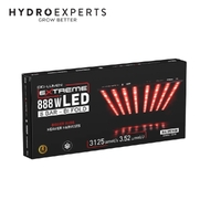 Digi-Lumen LED Grow Light Extreme 888W - UV + Far Red | 3.52 umol/J | 8 Bar | Bi-Fold