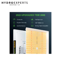Mars Hydro LED Grow Light TSW 2000 - 300W | 2.6 umol/J | Dimmable