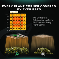 Mars Hydro LED Grow Light FC3000 EVO - 300W | 2.85umol/J | Dimmable
