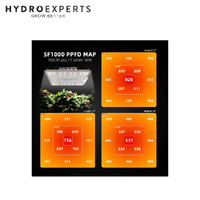Spider Farmer LED Grow Light SF1000 EVO - 100W | 2.5 umol/J | Dimmable