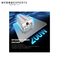 Spider Farmer LED Grow Light SF2000 EVO - 200W | 2.7 umol/J | Dimmable
