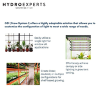 Mojo Cow GS1-90 Propagation LED Bar - 70W | IP65 | 2.4umol/J | 90CM - [Options: Light Only]