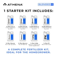 Athena Blended Line Starter Kit - 8 x 0.9L | Complete Starter Nutrient Set