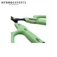 Saboten Green Extra Slim Angled Blade Trimming Scissors PT-16 | Made in Japan