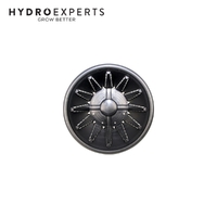 Anti-Root Spiral Round Garden Black Pot with Fleet - 28L [Number of Pots: 1]