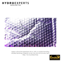 Gorilla Grow Hydroponic Tent GGT44 - 122CM x 122CM x (213CM - 244CM) Infrared Blocking
