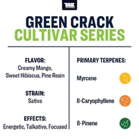True Terpenes Green Crack - 30ML | Cultivar Series