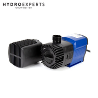 PondMAX Inline / Submersible Water Pump - EV3900 | 4000L/H | 27W | Head Height 3.8M | 25MM Tubing