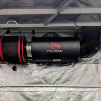 Pro Grow Dragon Series Aeroblast Silenced EC Duct Fan w/ Controller - 300MM (12