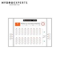 Hortitek Light Management Unit (LMU) - 54 Outlet + 6 Live | 27 On/27 Off or 54 On | 63A