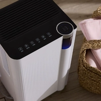 Ausclimate Compact 12L Smart Dehumidifier - White | Wifi | For Areas up to 20m2