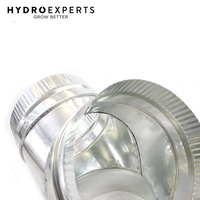 Non-Insulated Y Duct 3 Way Connector - 150MM (6