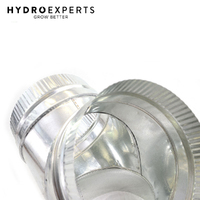 Galvanized Steel Y Duct Connector - 150MM x 150MM x 150MM