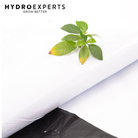 Black & White Film (Panda Film) - 3.05M x 15.24M | 6MIL / 152.4um | Grow Hydroponics