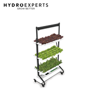 Pro Leaf Vertical Hydroponics Grow System - 1M | w/ Irrigation Water Pump & Timer & LED Bars