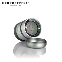 Kannastor GR8TR V2 Solid Body 56MM Herb Grinder - [Colour: Matte Silver]