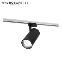 30W LED Grow Light - Black [Option: 1 Head + 1M Track]
