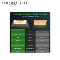 Mars Hydro LED Grow Light TS 600 - 100W | 2.0 umol/J | Dimmable