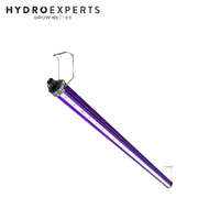 Lumatek Ultra Violet (UVA + UVB) Supplemental LED Grow Light Bar - 30W | [Option: 2 LED Bar W/ 1 Daisy Chain & 1 Power Cable]
