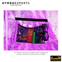 Gorilla Grow Hydroponic Tent GGT44 - 122CM x 122CM x (213CM - 244CM) Infrared Blocking