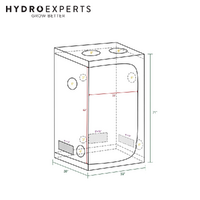Mars Hydro Indoor Grow Tent - 100 x 100 x 180CM
