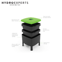 Tumbleweed Cube | Compact Worm Farm | For House | Balconies | Courtyards