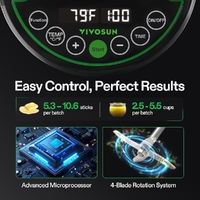 Vivosun Herbal Decarboxylation & Infusion Machine - 1.2L | Decarb & Infuse | Stainless Steel