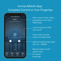 Ionmax Rhine Pro 50L Smart Compressor Dehumidifier Air Purifier | HEPA H13 | App Control