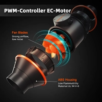 Spider Farmer EC Exhaust Ventilation Inline Fan w/ GGS Controller - 100MM (4