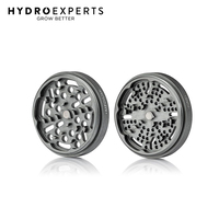Kannastor GR8TR V2 Solid Body 56MM Herb Grinder - [Colour: Matte Silver]