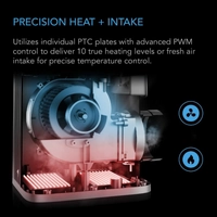 AC Infinity Thermoforge T7 Plant Heater - 1000W | AI VPD Temp Control | UIS Compatible
