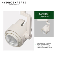 30W LED Grow Light - White [Option: 1 Head + 1M Track]