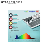 Viparspectra LED Grow Light - XS1500 | True Watt 150W | XS Series