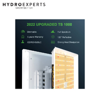 Mars Hydro LED Grow Light TS 1000 - 150W | 2.3 umol/J | Dimmable