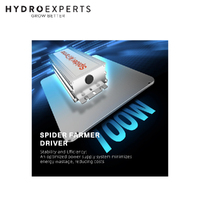 Spider Farmer LED Grow Light SF1000 EVO - 100W | 2.5 umol/J | Dimmable