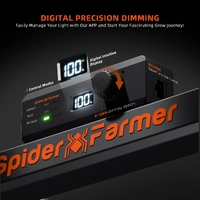 Spider Farmer LED Grow Light SE3000 EVO - 300W | 2.85 umol/J | Dimmable | IP44