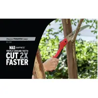 Corona Razor Tooth Folding Pruning Saw - 18CM Blade | Cut branches Up to 76MM in Diameter