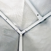 Hydroponics Grow Tent - 122CM x 245CM x (213CM - 244CM) | Height Adjustable