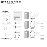 BudBox Pro Silver (Mylar) Indoor Grow Tent - Pro Titan Plus | 240 x 240 x 200CM